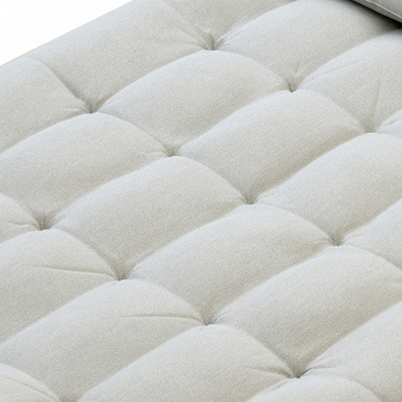 Contemporary Tight Back Sofa 35.43"High Armless Sofa for Apartment