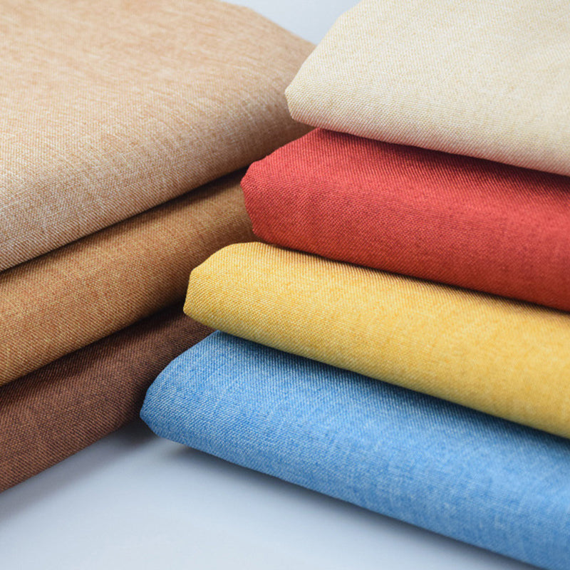 Finition mate canapé de bras carré canapé en lin en coton pour appartement de chambre bonus
