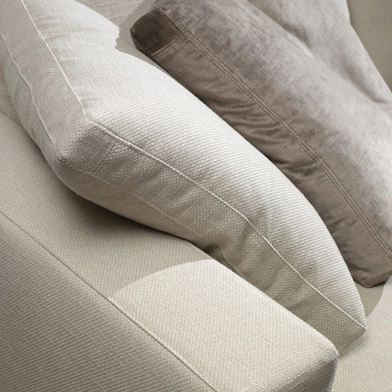 Quadratmeterschwamm/latexsitzgefüllter Holztechnologie Rechteckiges Sofa