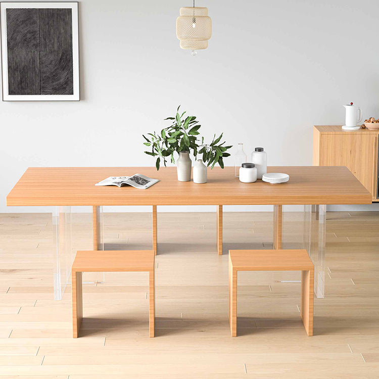 1/5 Pieces Dining Set Modern Sintered Stone Dining Table Set for Kitchen
