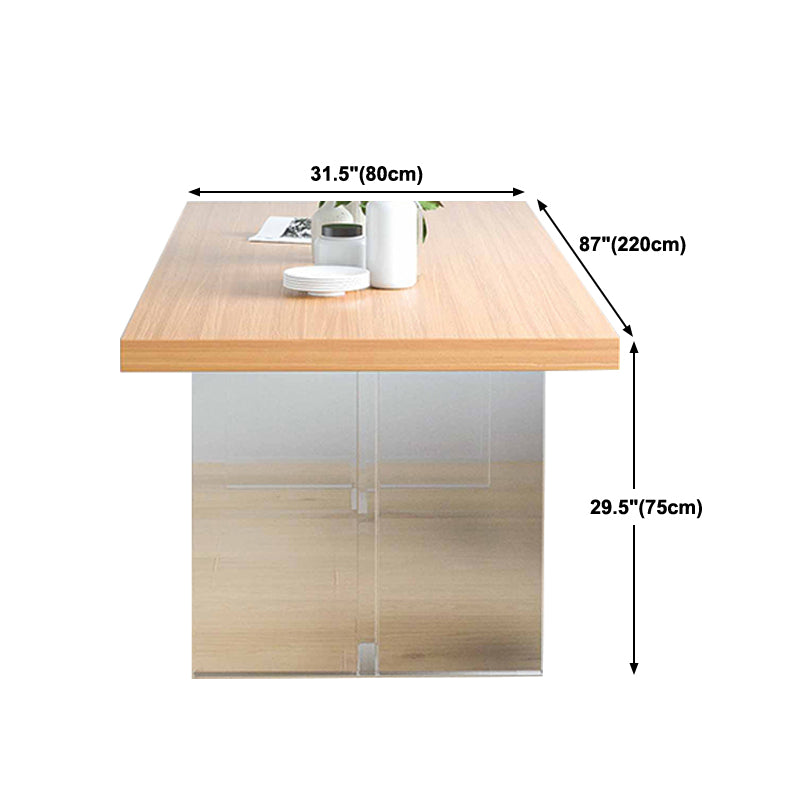 Modern 1/5 Pieces Dining Set Sintered Stone Dining Table Set for Kitchen