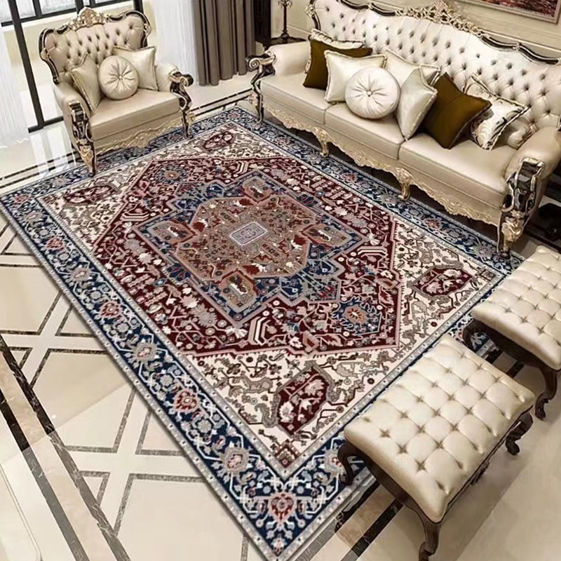 Tappeto grafico in poliestere arancione tappeto non slip tappeto per la decorazione della casa