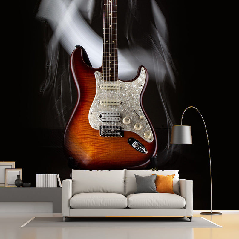 Washable Photography Mural Wallpaper Musical Elements Indoor Wall Mural