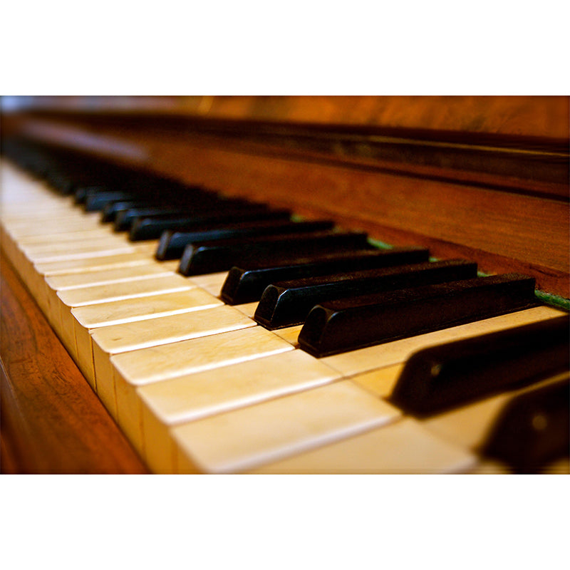 Photography Stain Resistant Mural Wallpaper Musical Instruments Sitting Room Wall Mural