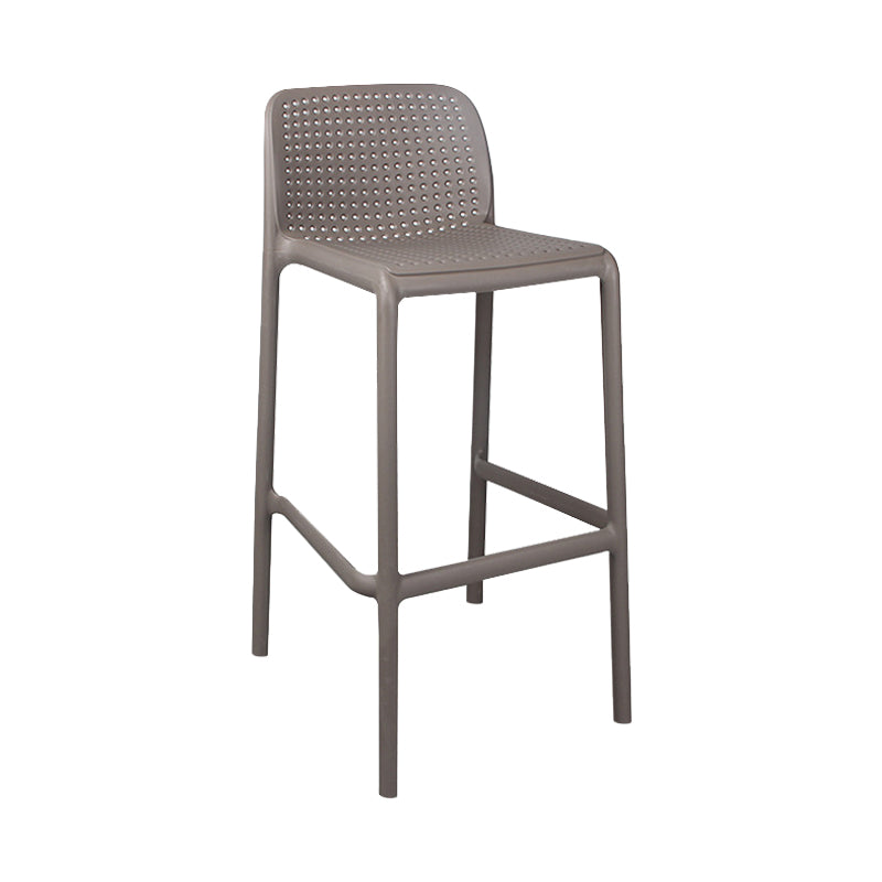 Taburete de comedor de cocina de plástico escandinavo