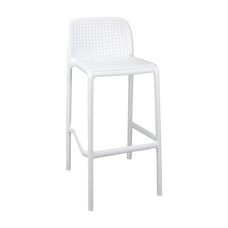 Taburete de comedor de cocina de plástico escandinavo