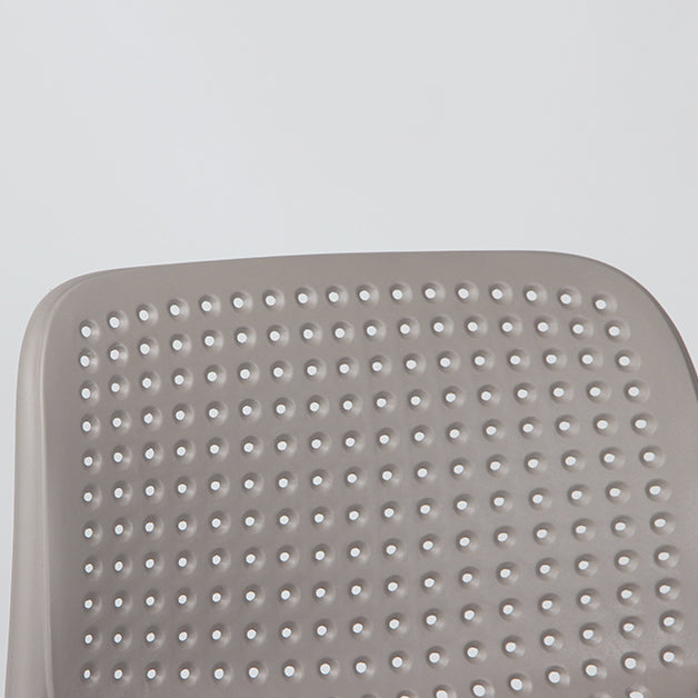 Taburete de comedor de cocina de plástico escandinavo
