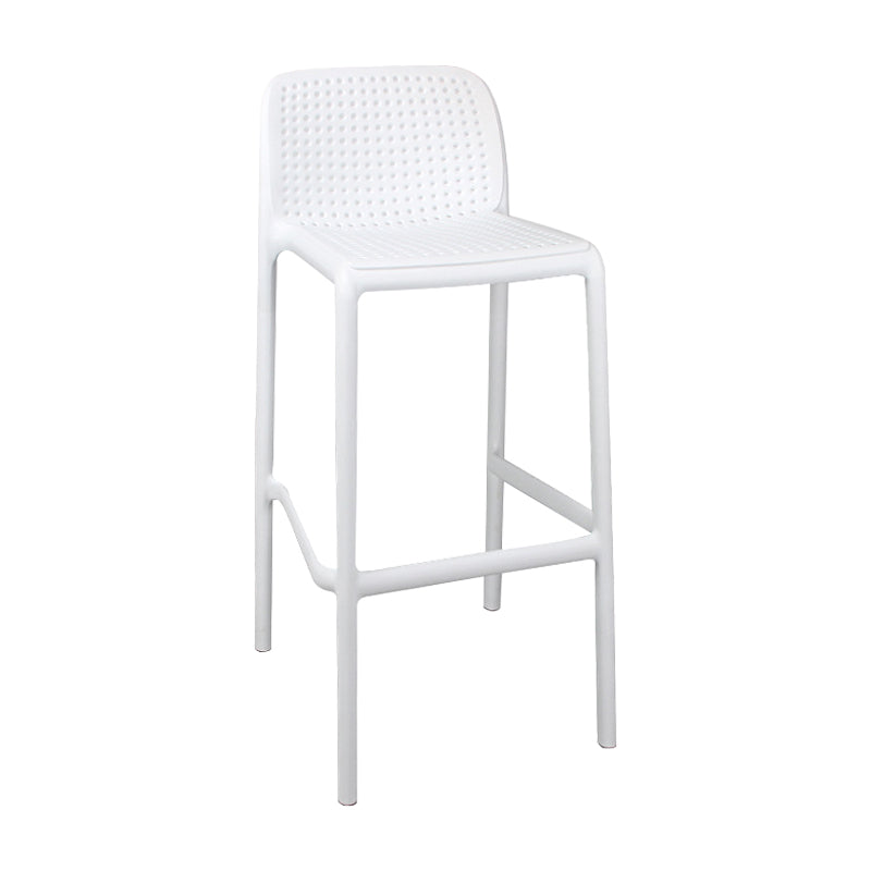 Taburete de comedor de cocina de plástico escandinavo