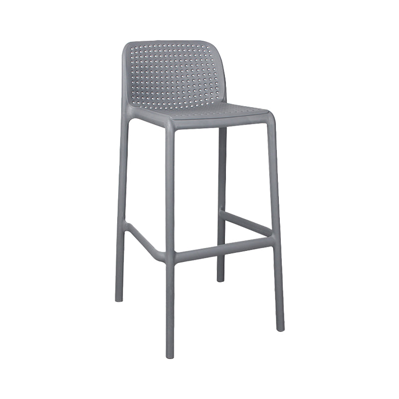 Taburete de comedor de cocina de plástico escandinavo
