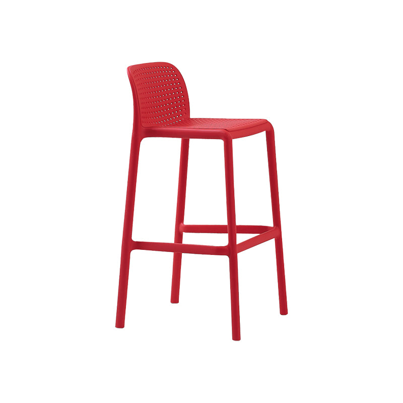 Taburete de comedor de cocina de plástico escandinavo
