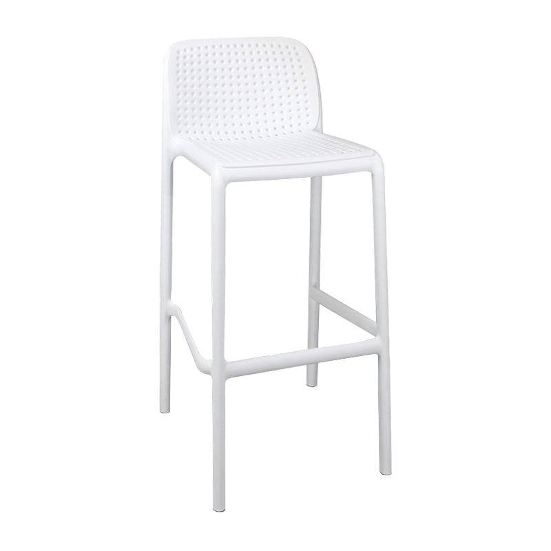 Taburete de comedor de cocina de plástico escandinavo