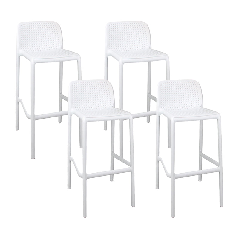 Taburete de comedor de cocina de plástico escandinavo