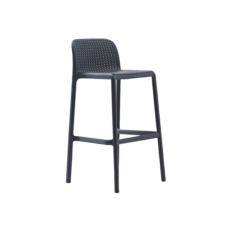 Taburete de comedor de cocina de plástico escandinavo