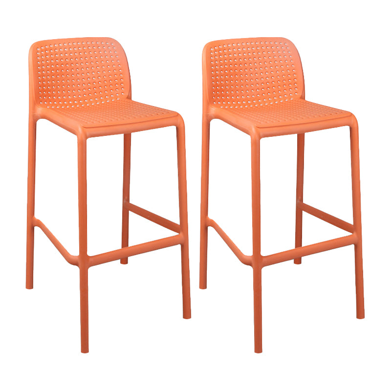 Taburete de comedor de cocina de plástico escandinavo