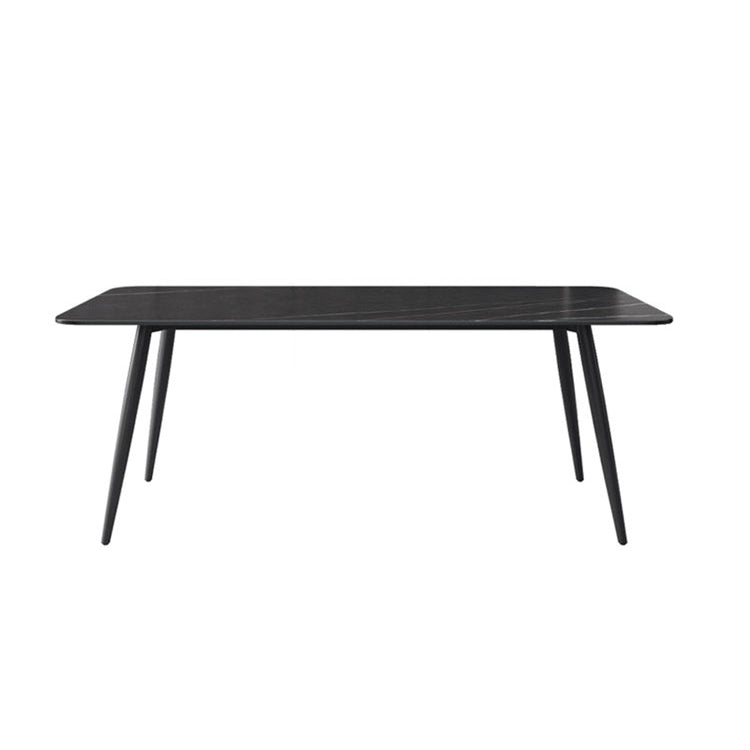 Ensemble de table à manger noire du 1/4/6/6/6