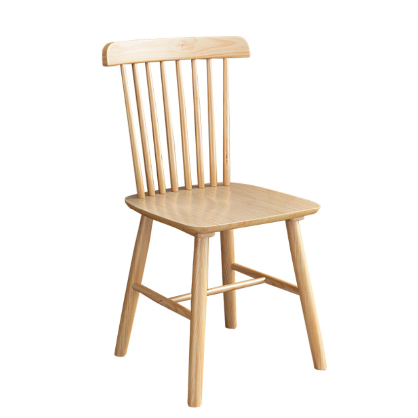 Moderna 1/2/3/5 piezas Juego de comedor rectangular Mesa de comedor de madera maciza con sillas