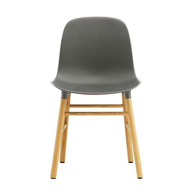 Moderne eetkamerstoelen Armloze stoelen met houten poten voor keuken