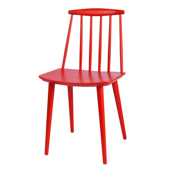 Silla moderna de comedor sillas sin brazos con patas de madera para cocina