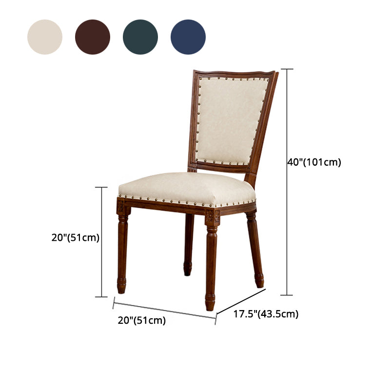 Comedor tradicional de madera, cocina, silla lateral, silla con respaldo abierto