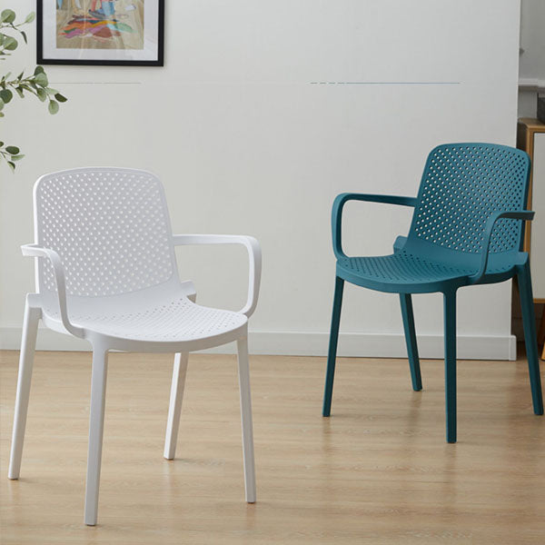 Sillas apilables modernas que cenan los sillones con las piernas plásticas para la cocina