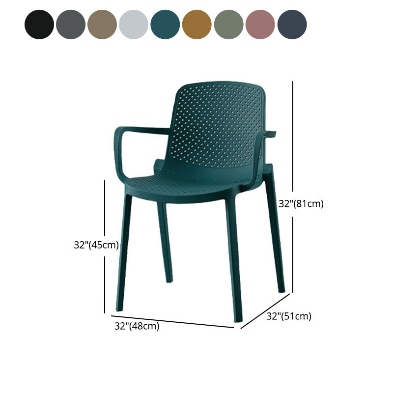 Sillas apilables modernas que cenan los sillones con las piernas plásticas para la cocina