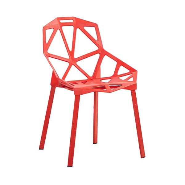 Sillas apilables de estilo moderno, sillones de cocina con patas de plástico