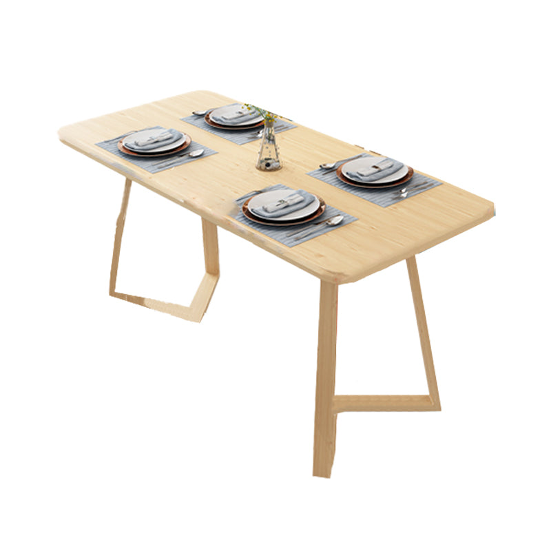 Modern 1/4/5/7 Pieces Dining Set Rectangle Wood Dining Table for Dining Room