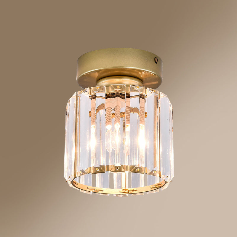 Luminaire à chasse d'eau contemporain Crystal 1 Lumières Lumières à chasse d'eau pour le salon