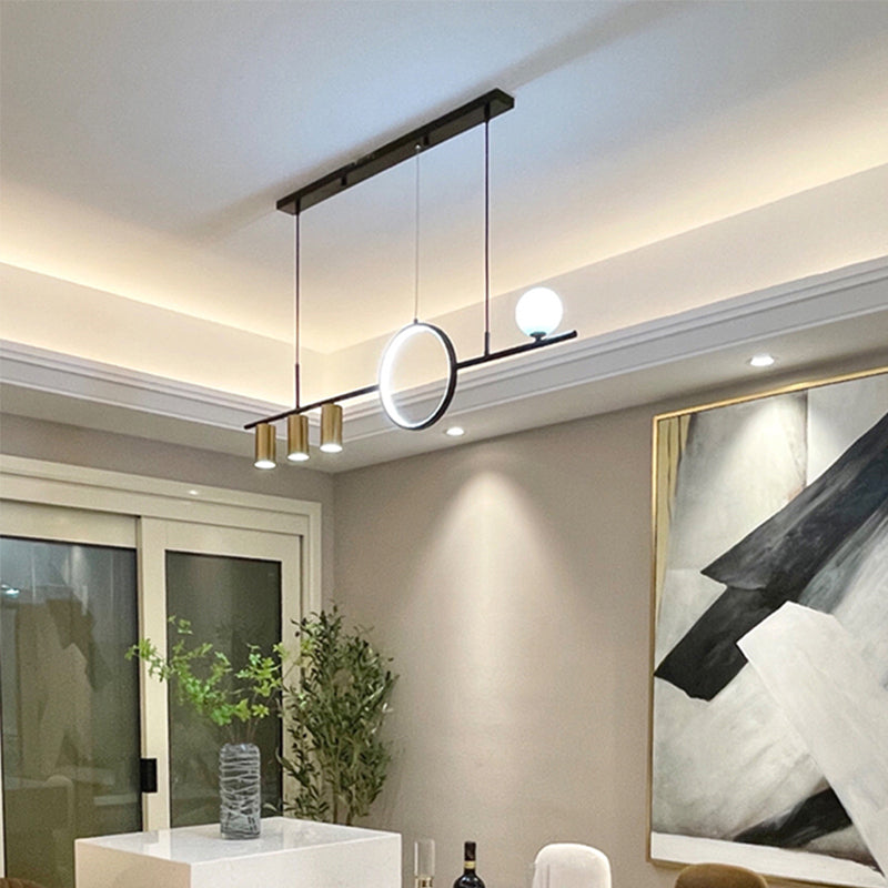 Lámparas de geometría de estilo moderno lámparas de metal lámparas de metal lámparas