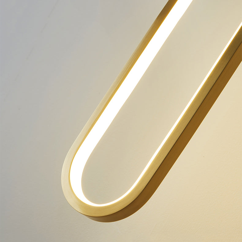 Oval Shade Metal Wall Sconce Modern Style 1 Light Wall Mounted Light