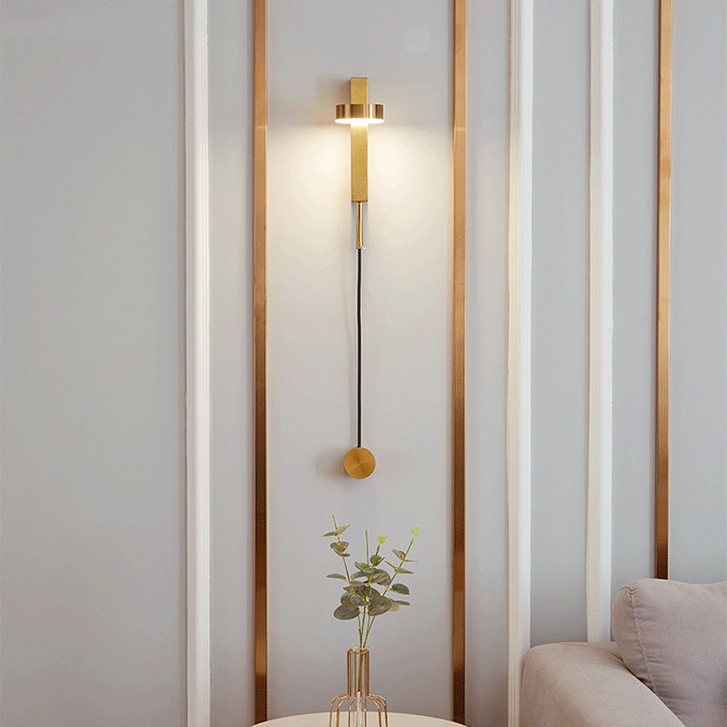 Sombra redonda Maled Media Media Moder Modern Light Wall Light