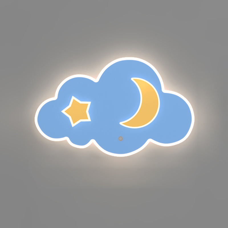 3 Lights Geometric Wall Mounted Lamps Modern Style Metal Wall Lamps