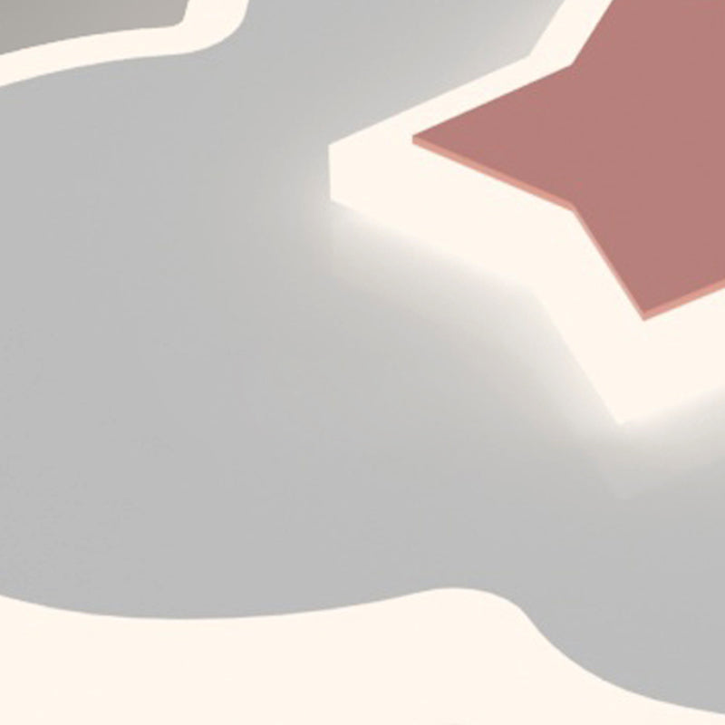 3 Lights Geometric Wall Mounted Lamps Modern Style Metal Wall Lamps