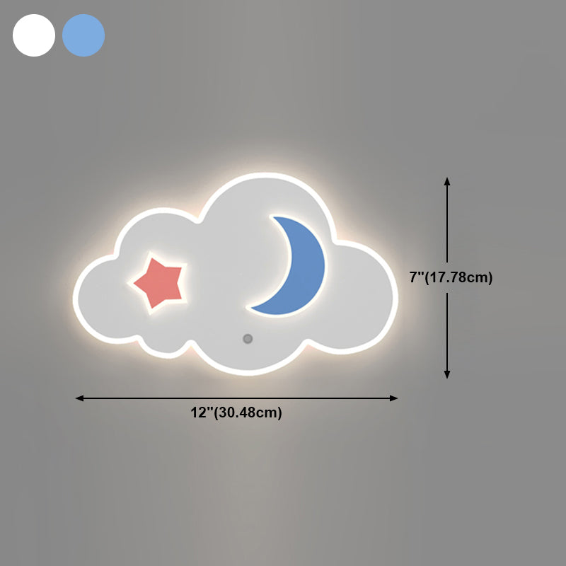 3 Lights Geometric Wall Mounted Lamps Modern Style Metal Wall Lamps