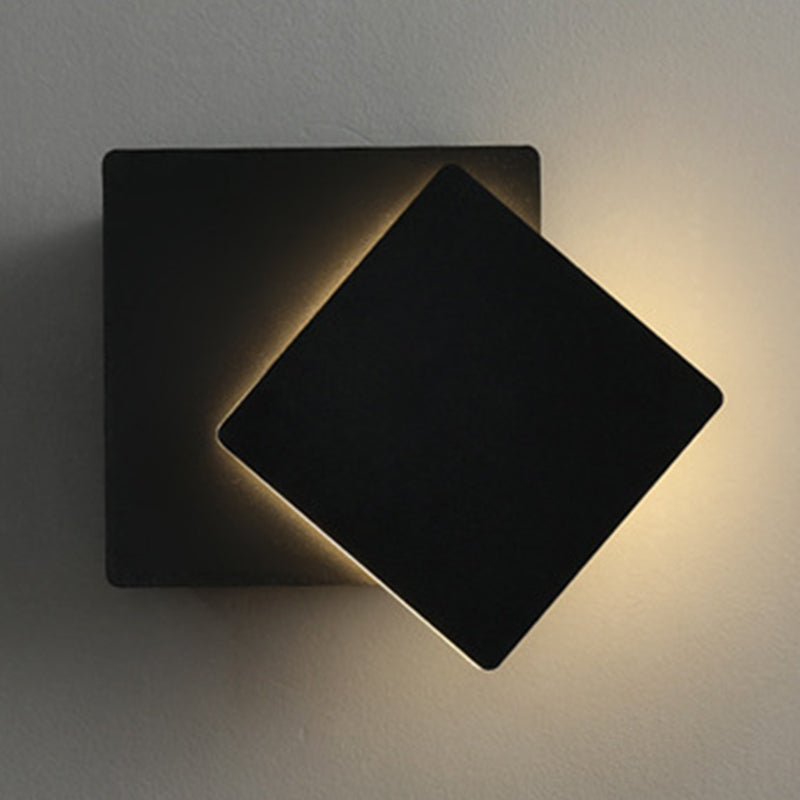 Lámparas de montaje de pared geométrica de estilo moderno 1 luces de pared ligeras