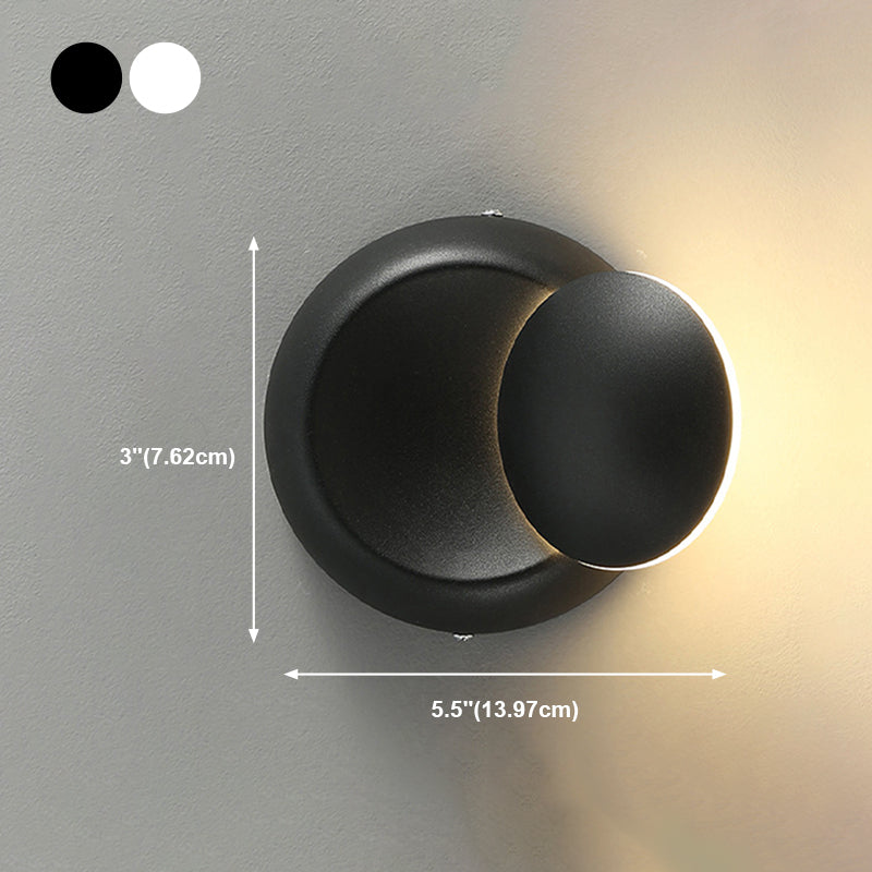 Lámparas de montaje de pared geométrica de estilo moderno 1 luces de pared ligeras