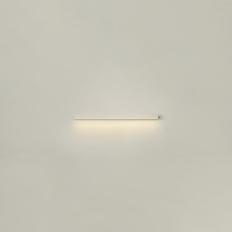 Luz de pared de metal de forma lineal Estilo moderno de 1 luces Luz de pared de 1 luces