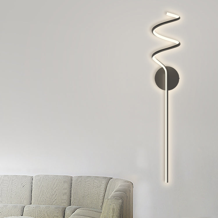 Metal Square Shape Wall Light Modern Style 1 Light Wall Mount Light