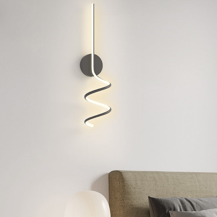 Metal Square Shape Wall Light Modern Style 1 Light Wall Mount Light