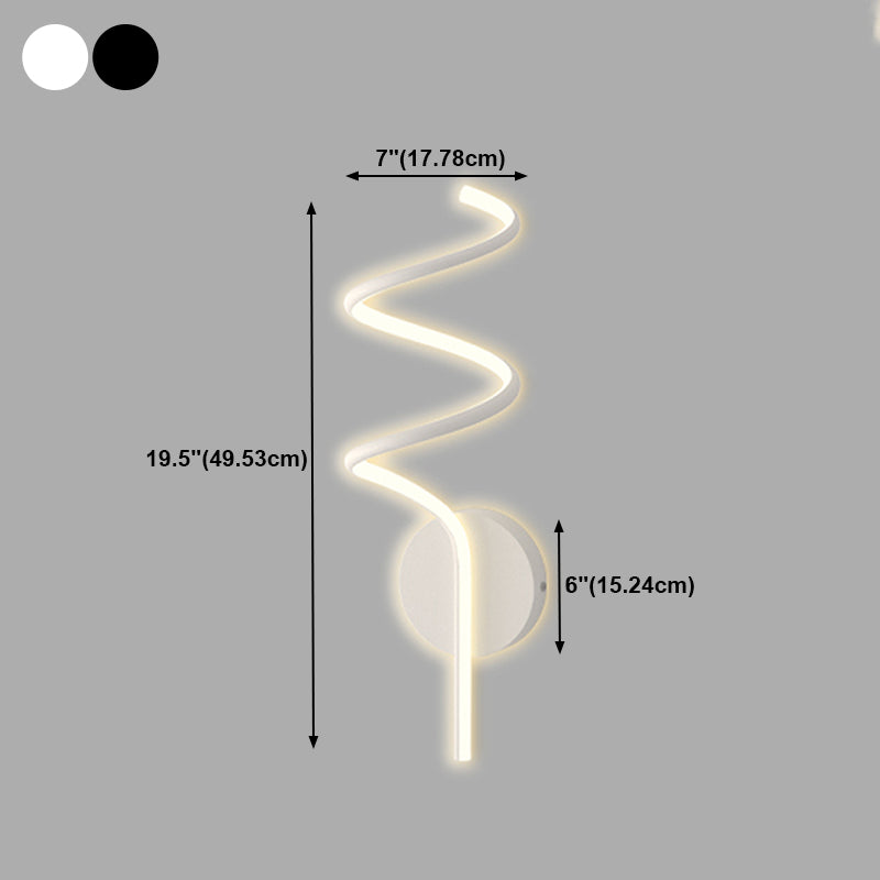 Metal Square Shape Wall Light Modern Style 1 Light Wall Mount Light