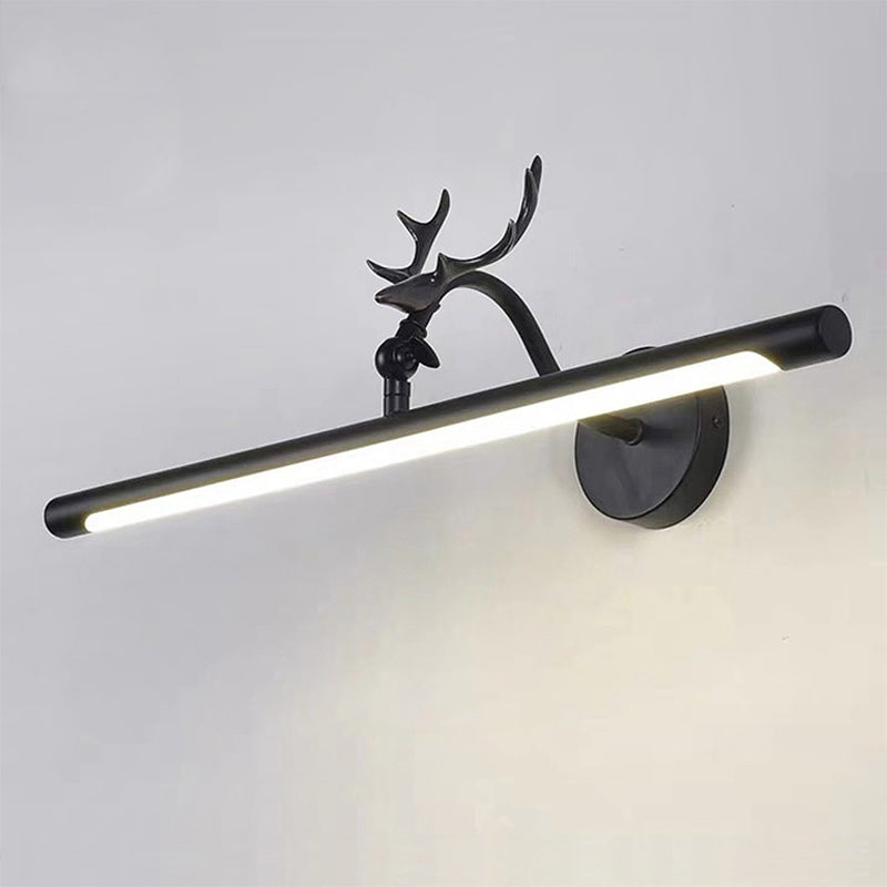 Linear Shape Wall Lighting Modern Style Metal1 Light Sconce Lamp for Bathroom