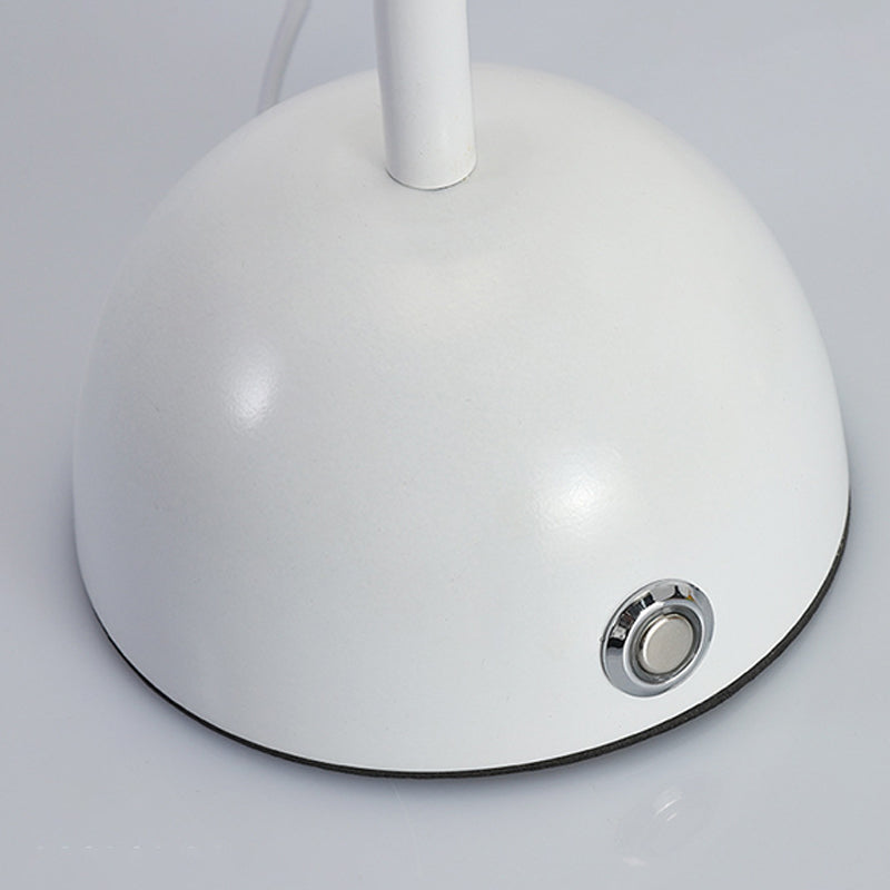 Bell Shape Table Lamp Modern Style Metal Single Light Night Table Lamp