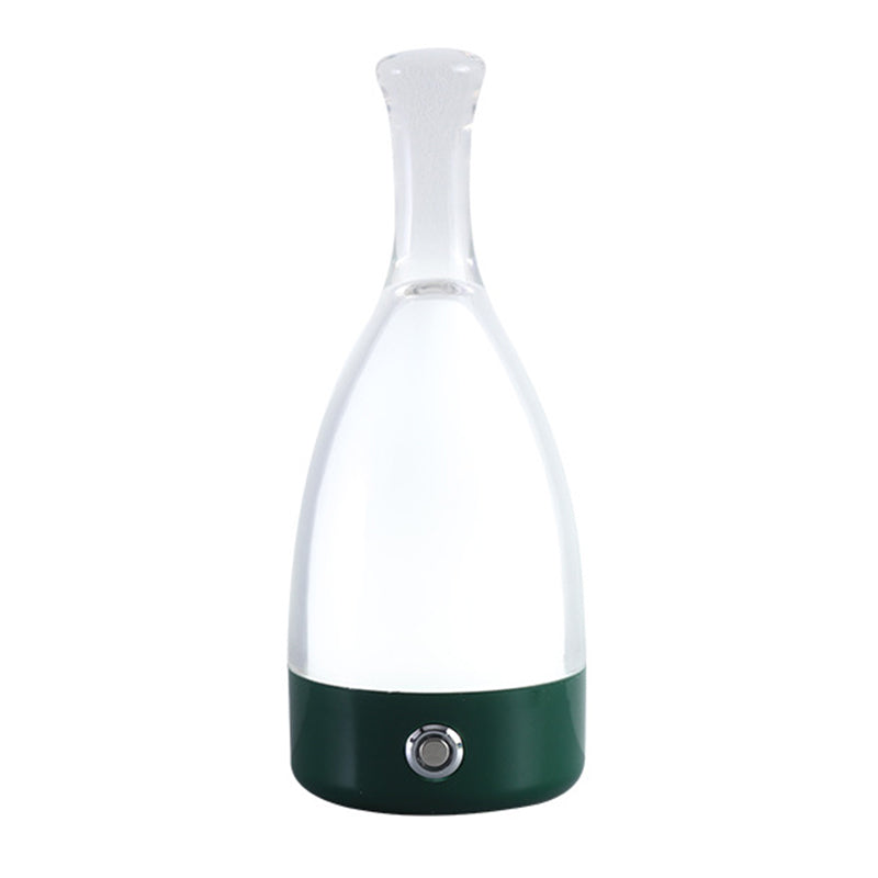 Bottle Shape Table Lamp Modern Style Glass Single Light Table Light