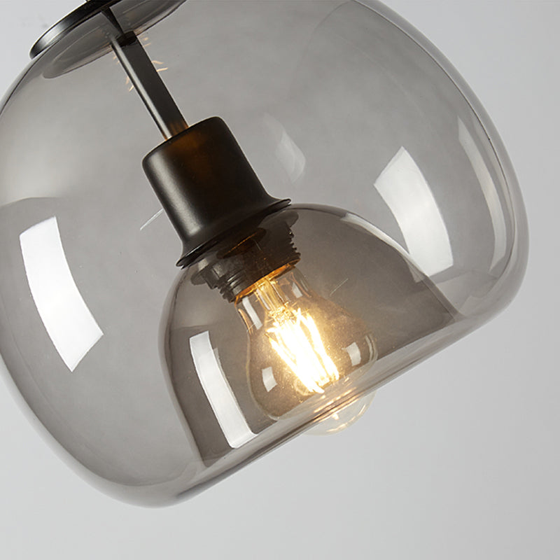 Multi -Licht sphärisch hängende Anhänger moderne Glashängung Licht für Wohnzimmer