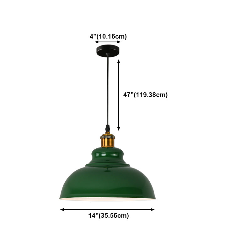 1 Light Geometrische Suspension Anhänger Industrial Style Metal Down Lighting