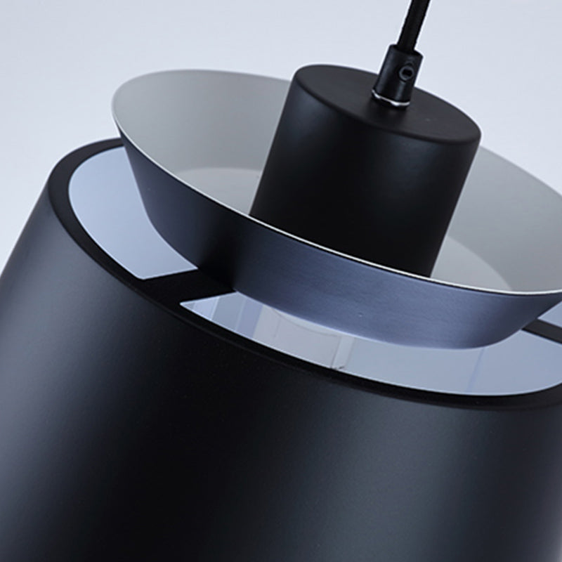 Luminaire pendant multicouche macaron aluminium 1 lampe à chute