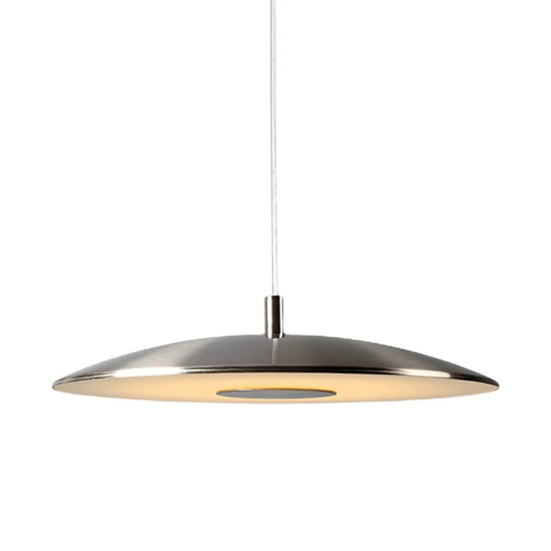 Schijfvorm metaal hangende hanglamp Noordse LED -suspensie hanglamp