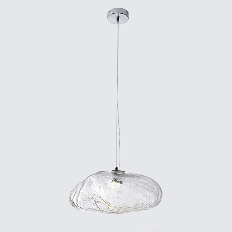 Style moderne suspendu éclairage de pendentif en verre créatif pour le salon