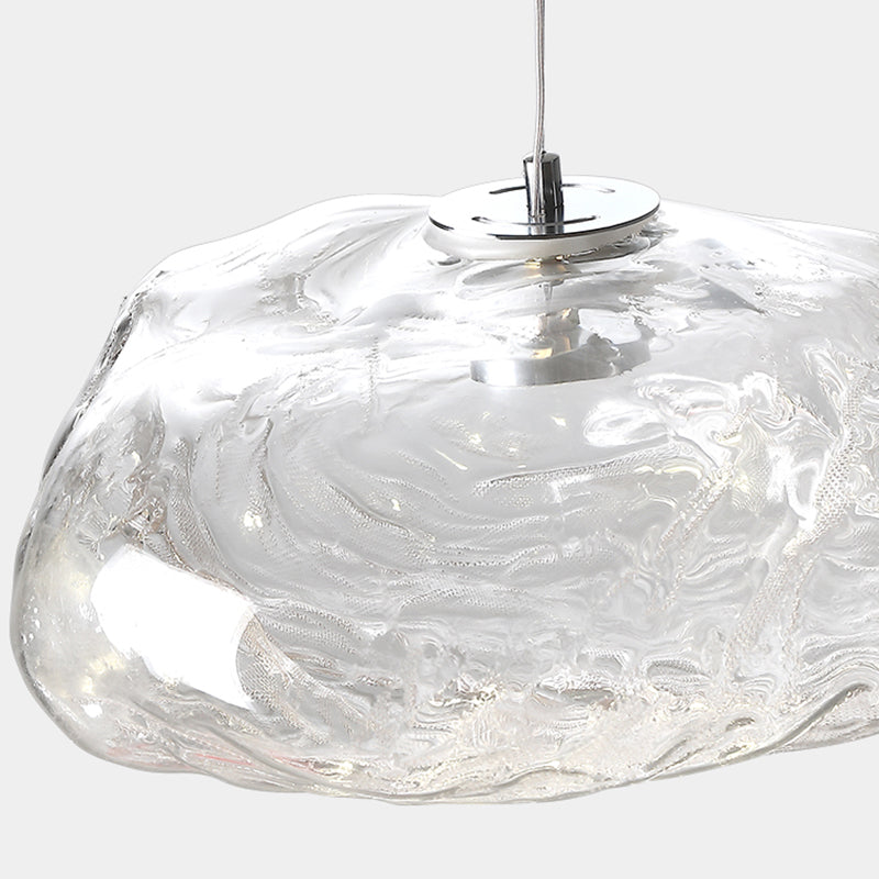 Style moderne suspendu éclairage de pendentif en verre créatif pour le salon