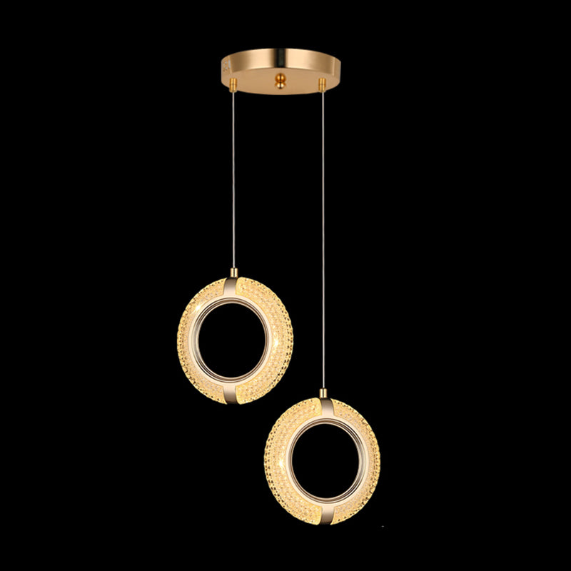 Kreis Hanging Lichter moderner Metallhängeleuchten im modernen Stil